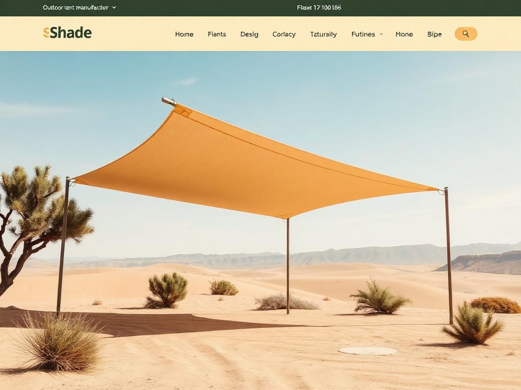 Gulf Shade project mockup